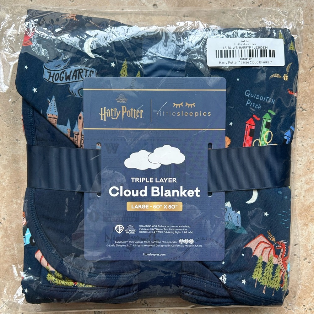 Little Sleepies Harry Potter Cloud Blanket